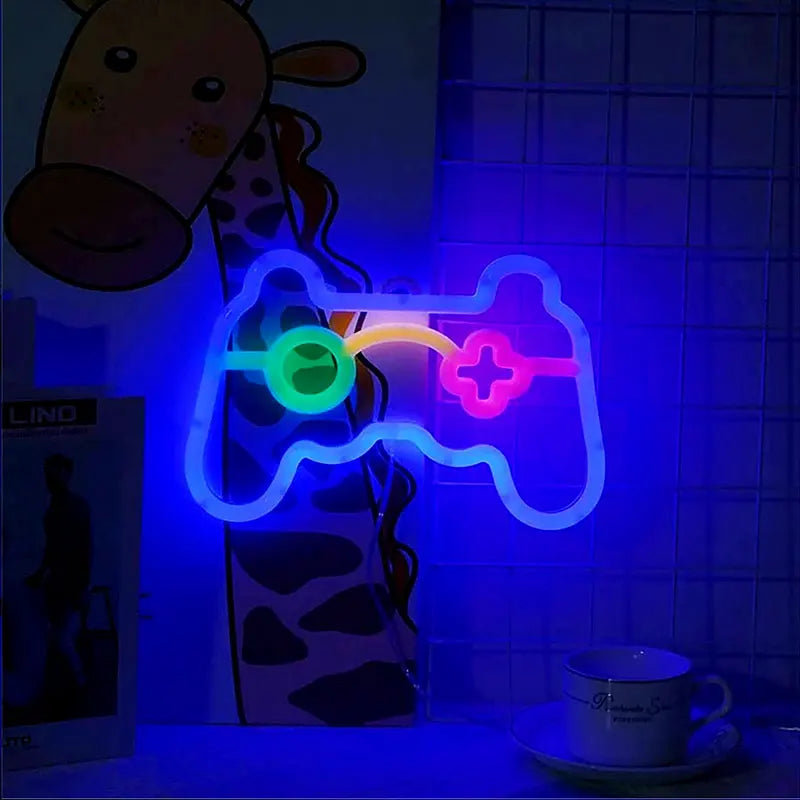 Game Controller LED Neon Light
