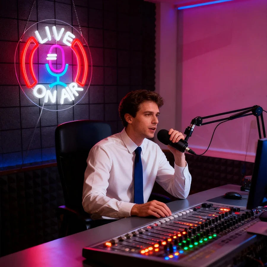 ON AIR USB LED Neon Sign