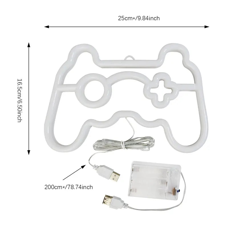 Game Controller LED Neon Light