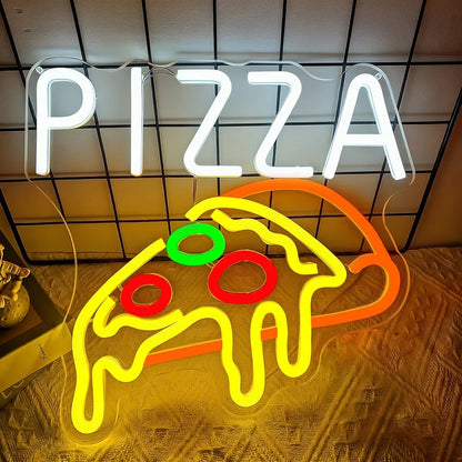 Pizza USB LED Neon Wall Signs