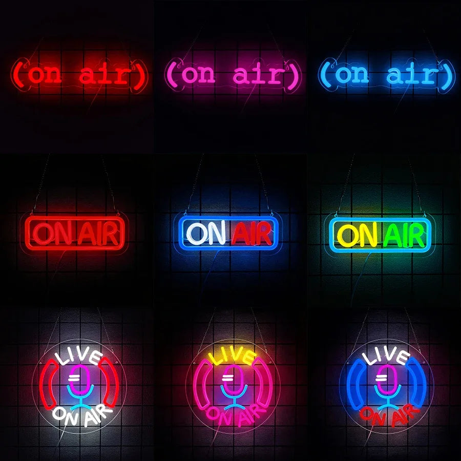 ON AIR USB LED Neon Sign
