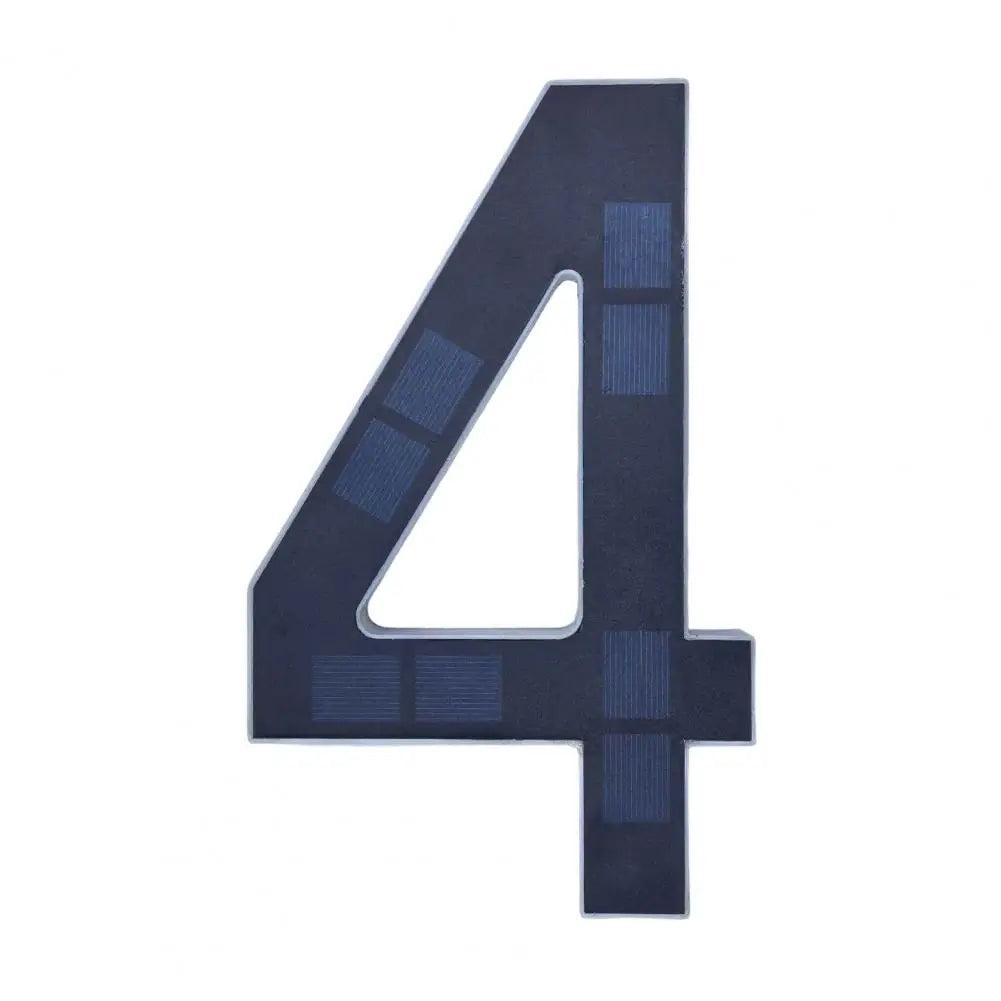 Solar LED Address Number or Letter - Single Character