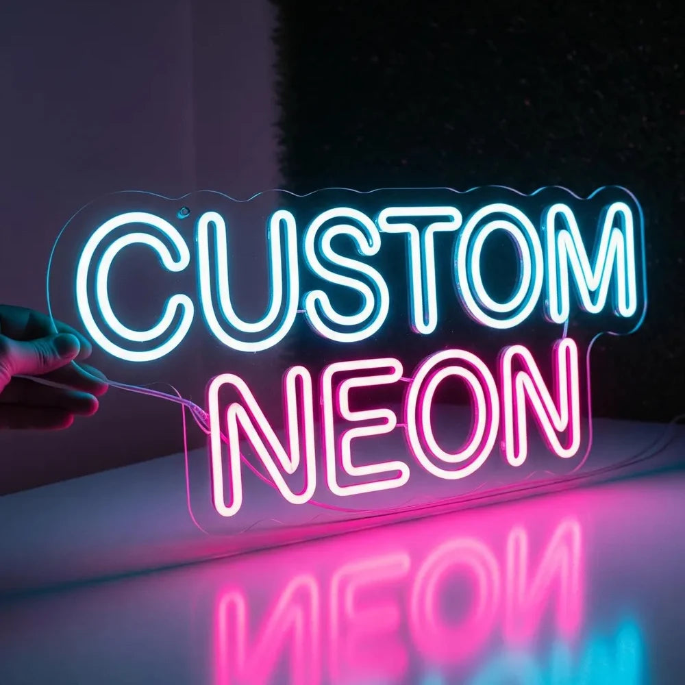 Custom LED Neon Logo or Text Sign