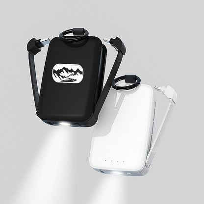 4000mAh Power Bank with Flashlight, customizable by National King Signs