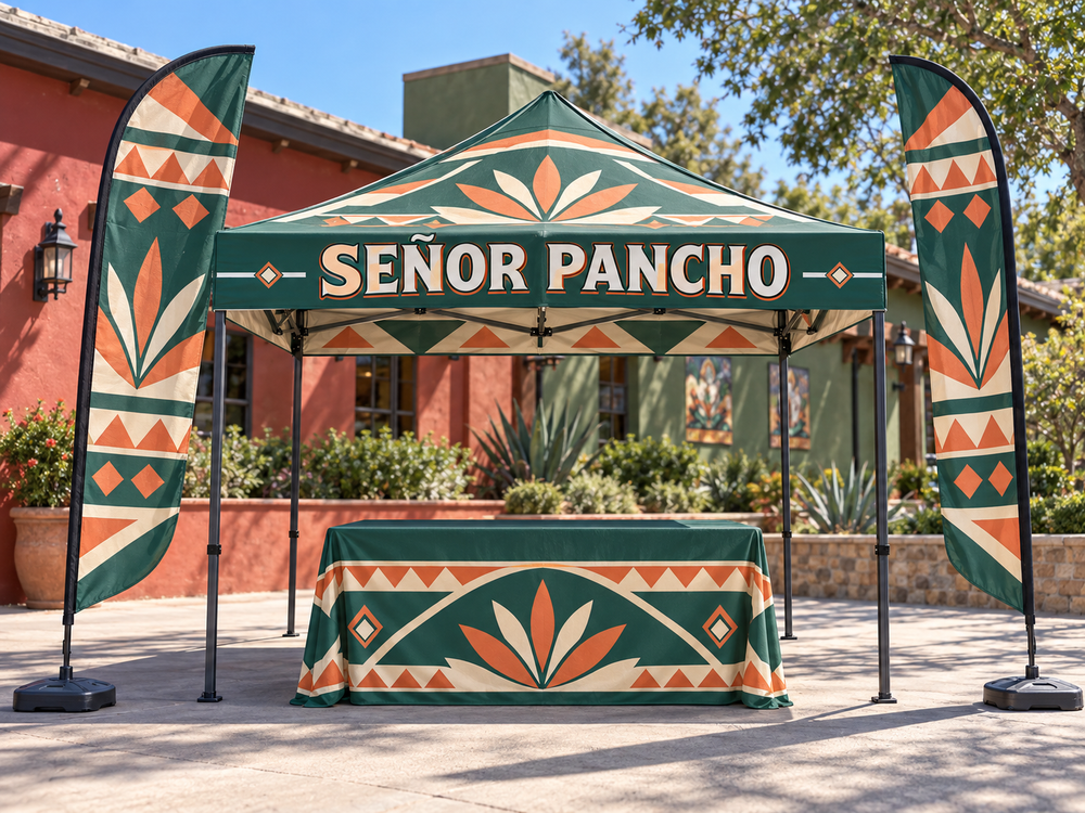 Señor Pancho Complete Event Booth Kit