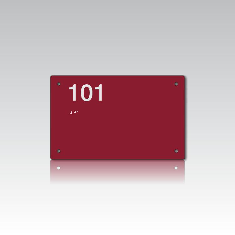 ADA Room Sign, 8 x 5 Inches, customizable by National King Signs