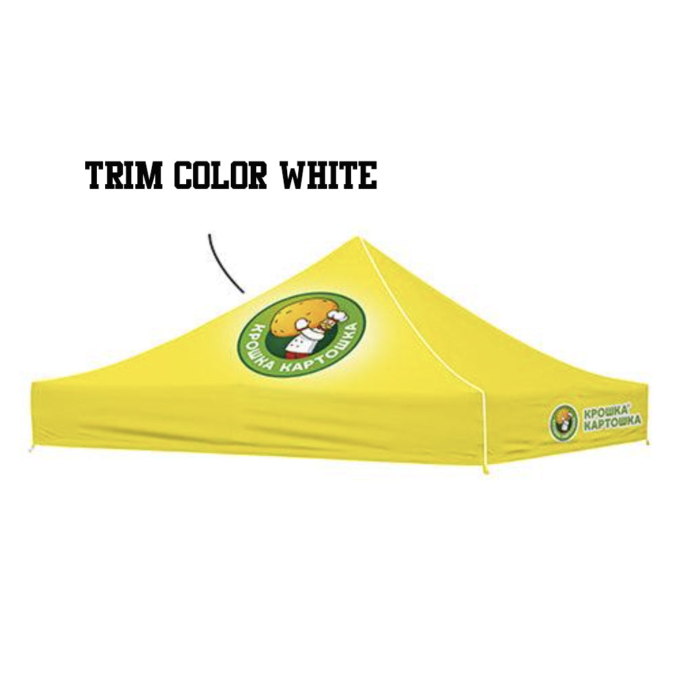 Premium Aluminum (Black)10' Tent Kit (Full-Bleed Dye-Sublimation)17" Valance – view 7