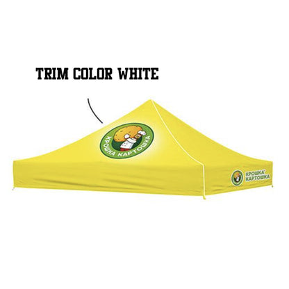Premium Aluminum (Black)10' Tent Kit (Full-Bleed Dye-Sublimation)17" Valance – view 7